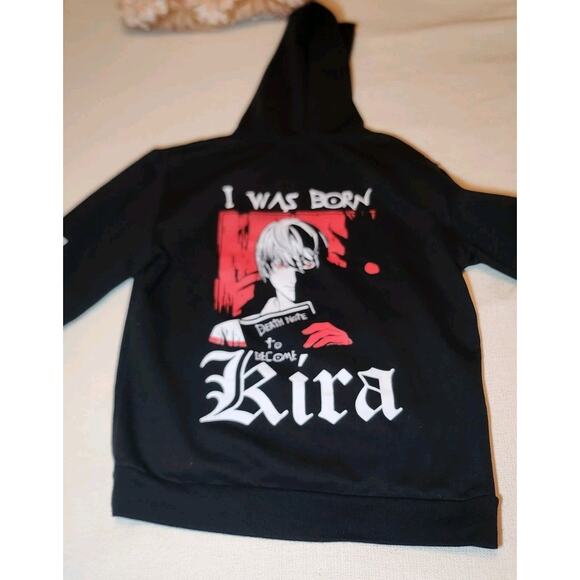 Unbranded Tops - Kira‎ Anime Hoodie Unisex Sz S, Unisex, Death Note Kira, Oversized
